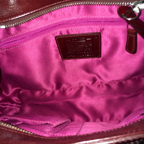 Pink Coach Handbag - Picture 3 of 4